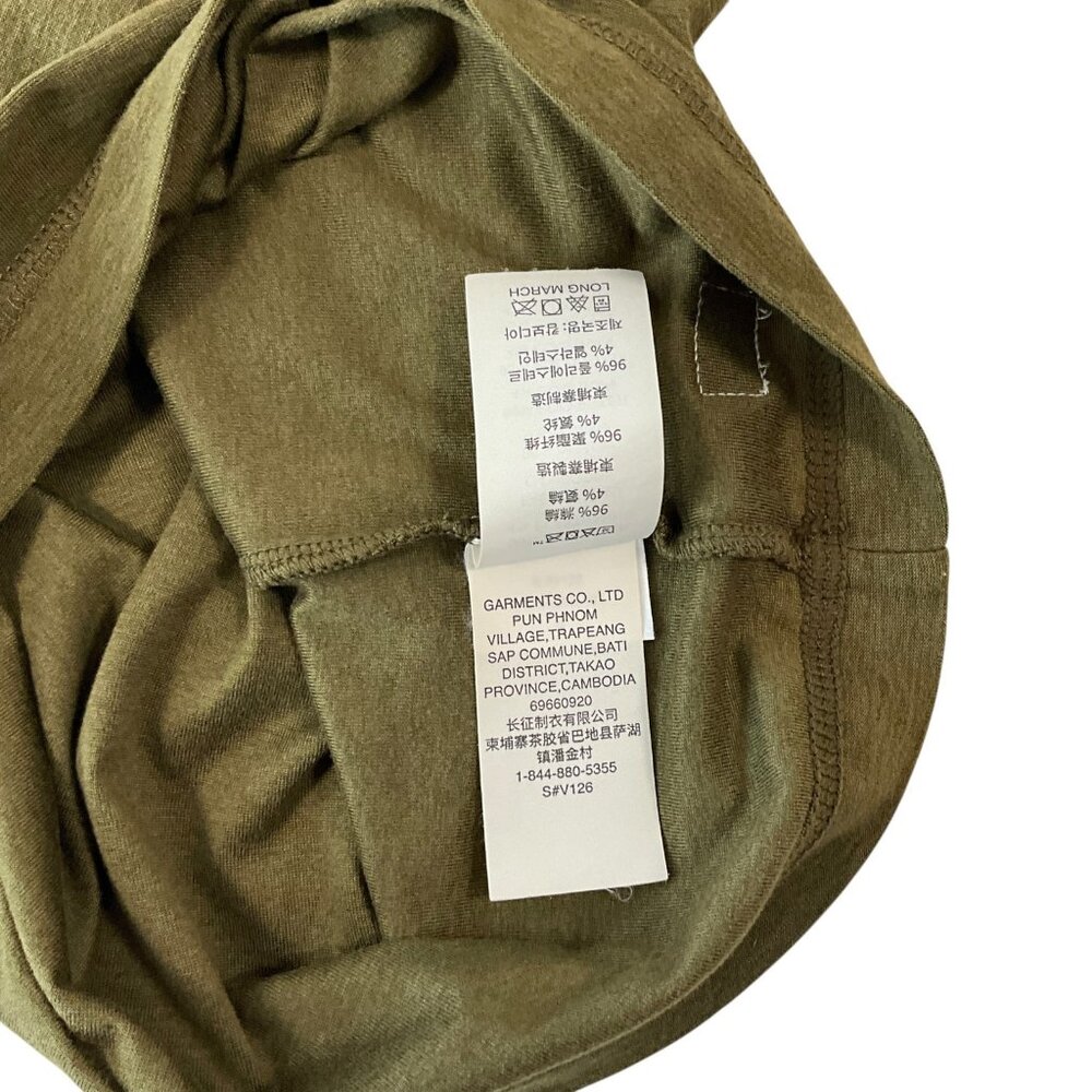 Vuori Strato Tech Tee Mens Small Green Lightweight Stretch Crew Neck V126 - Picture 6 of 9